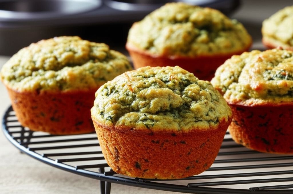 Bear's Spinach Muffins