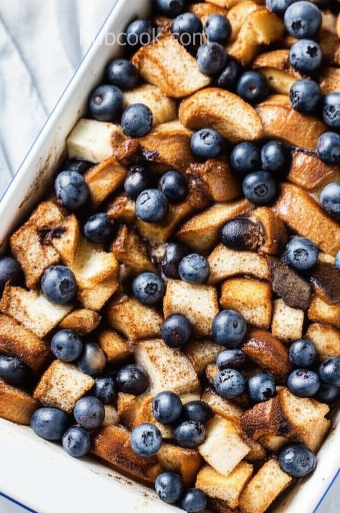 Blueberry French Toast Bake