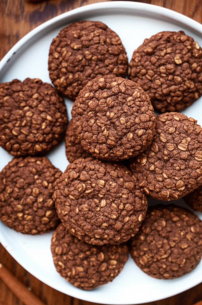 Cocoa Oatmeal Cookies