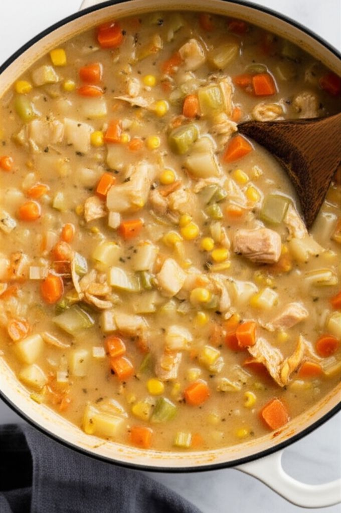 Easy Chicken and Vegetable Pot Pie