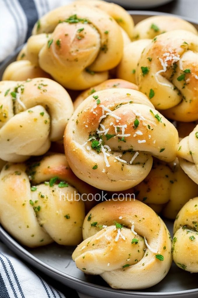 Extra Garlicky Garlic Knots