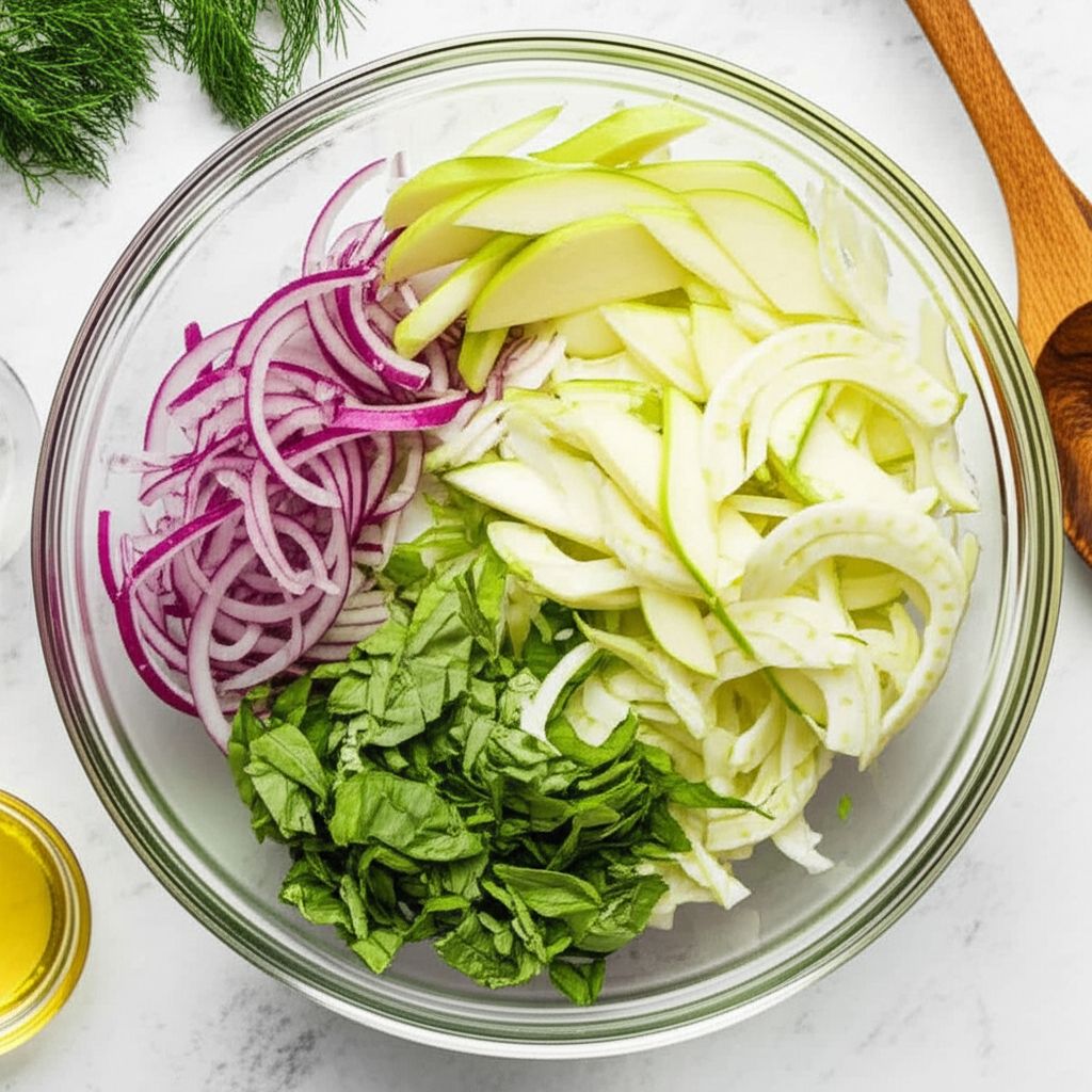 Fennel, Grapefruit, and Apple Salad