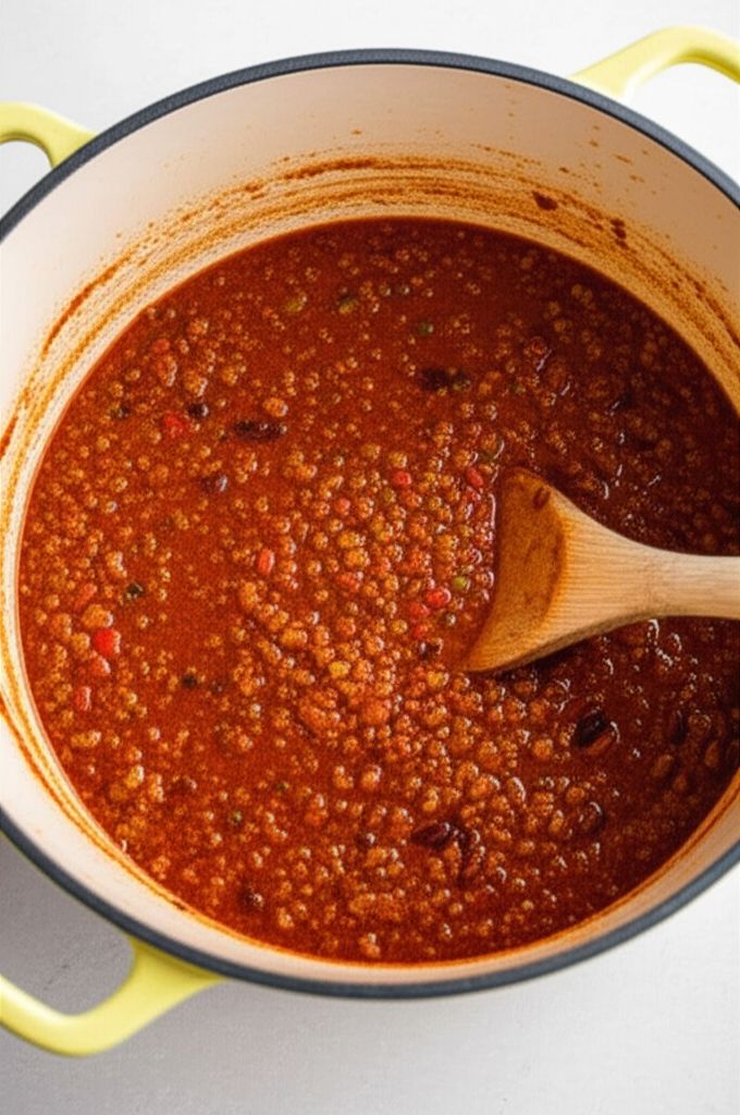Frank's Spicy Alabama Onion Beer Chili
