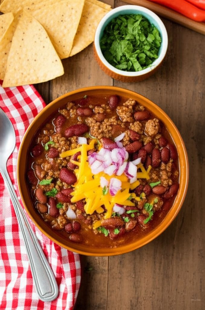 Grandpa Ron's Awesome Three-Bean Chili