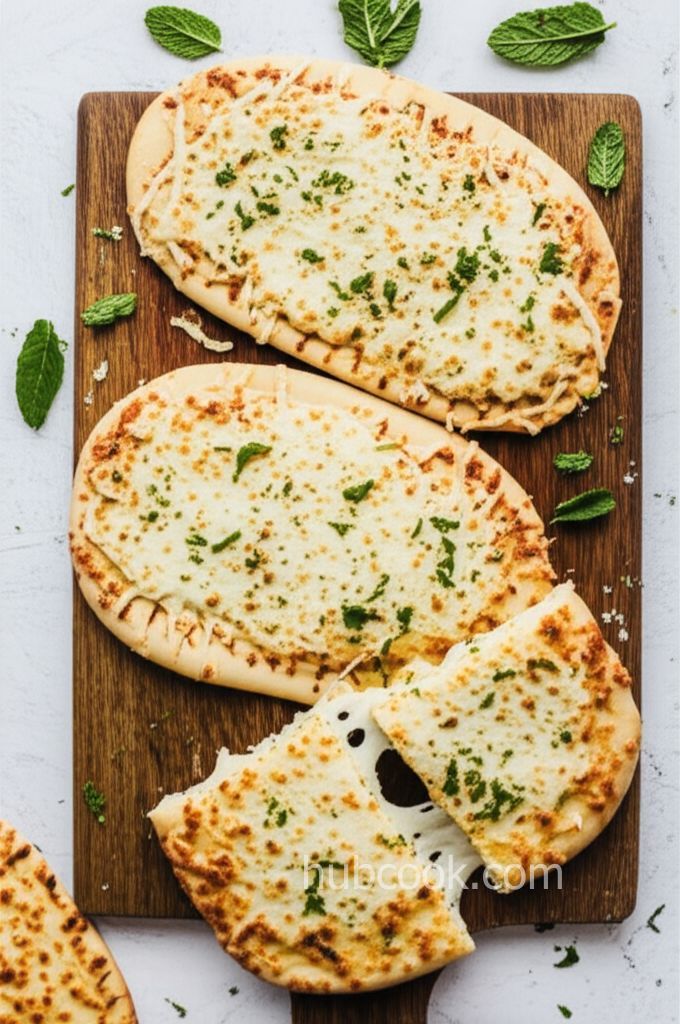 Grilled Cheesy Garlic Bread