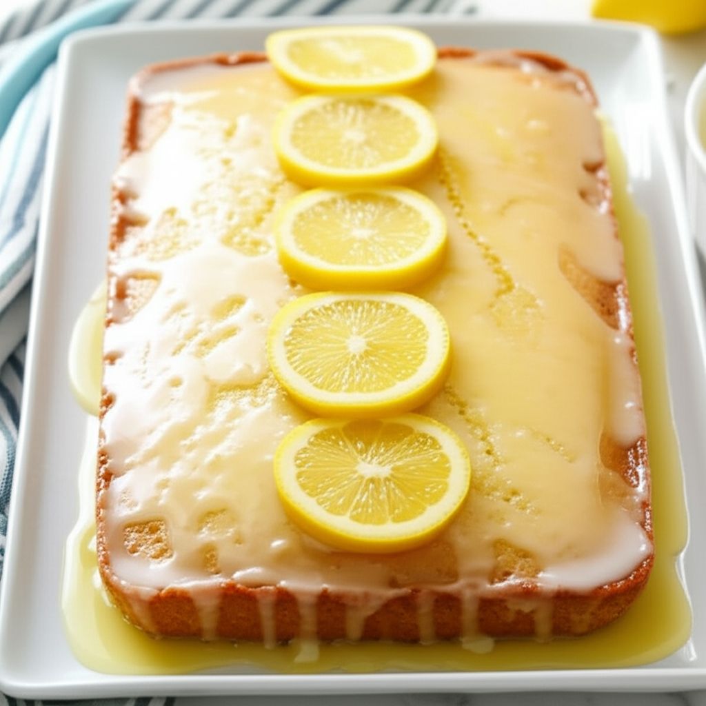 Lemon Poke Cake