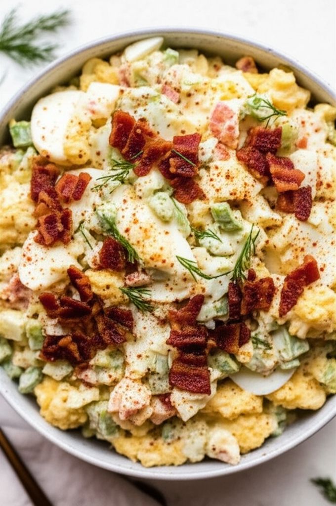 Loaded Egg Salad