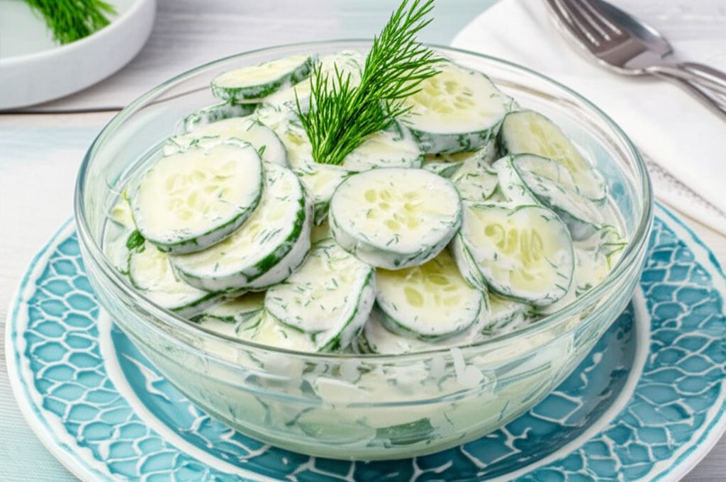 Mom's Cucumber Salad