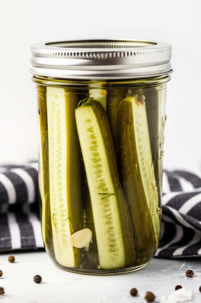 Nothin' Sweet About These Spicy Refrigerator Pickles