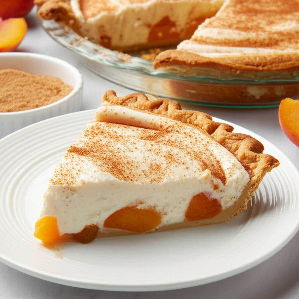 Peaches 'n Cream Pie