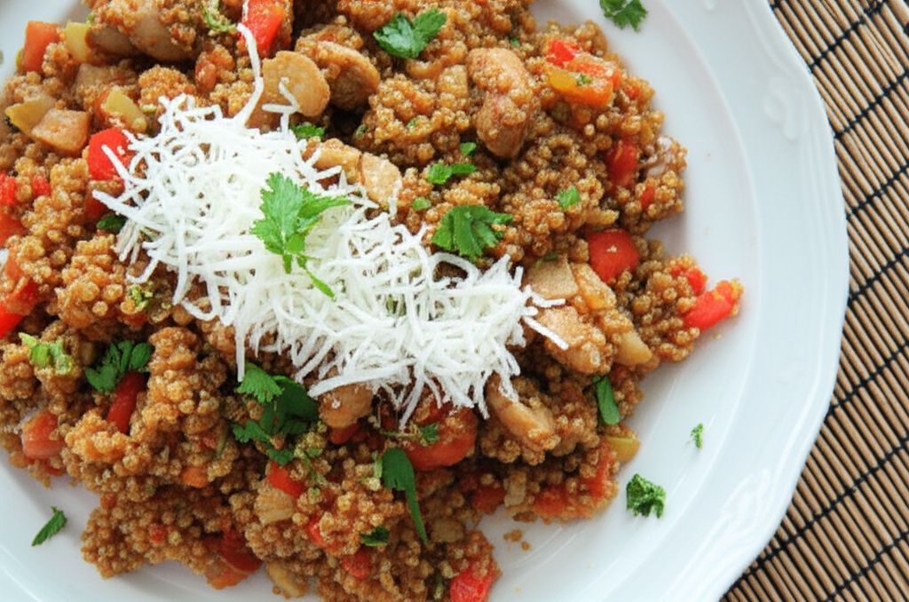 Quinoa Mushroom 'Risotto'