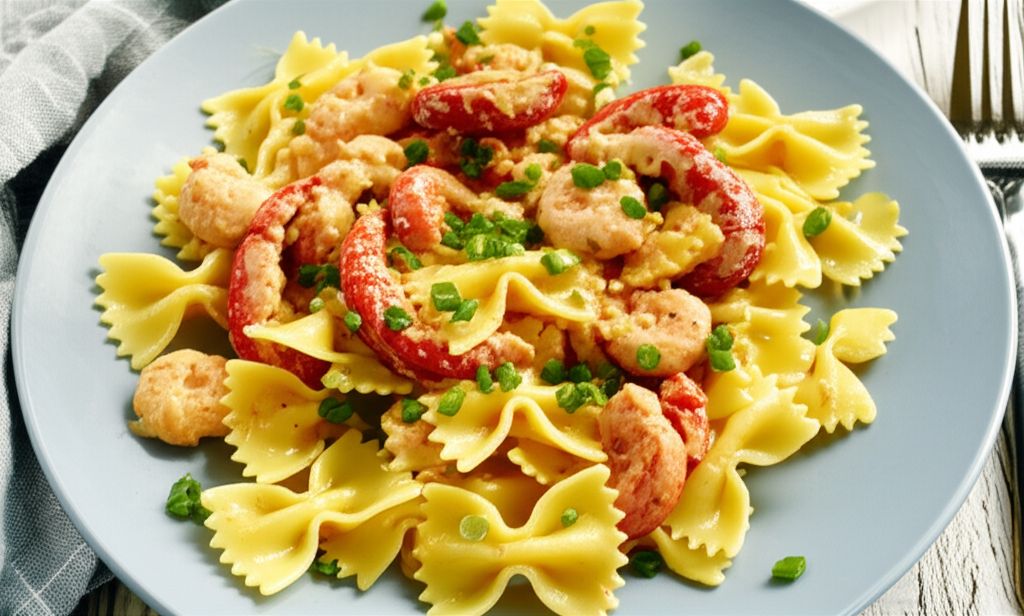 Richard and Suzanne's Louisiana Crawfish Pasta