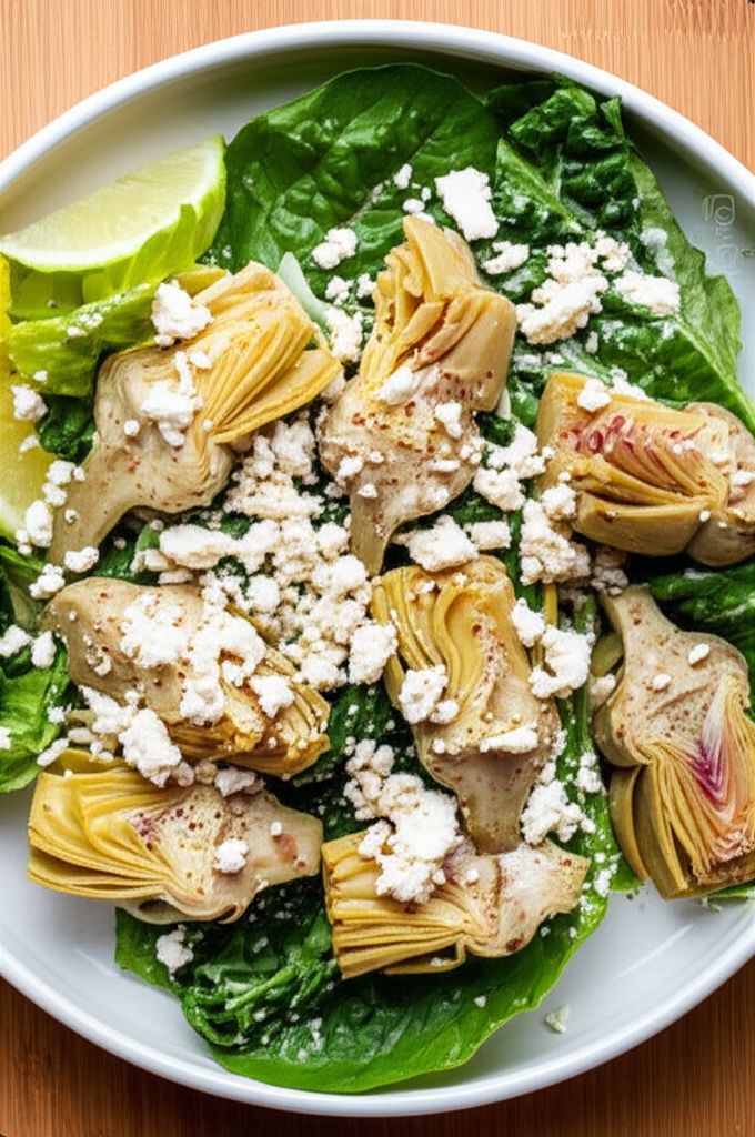 Roasted Artichoke Greek Salad