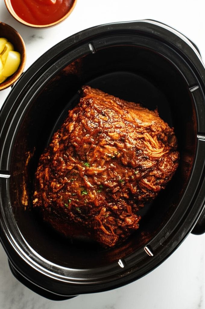 Slow Cooked Barbeque Pulled Pork
