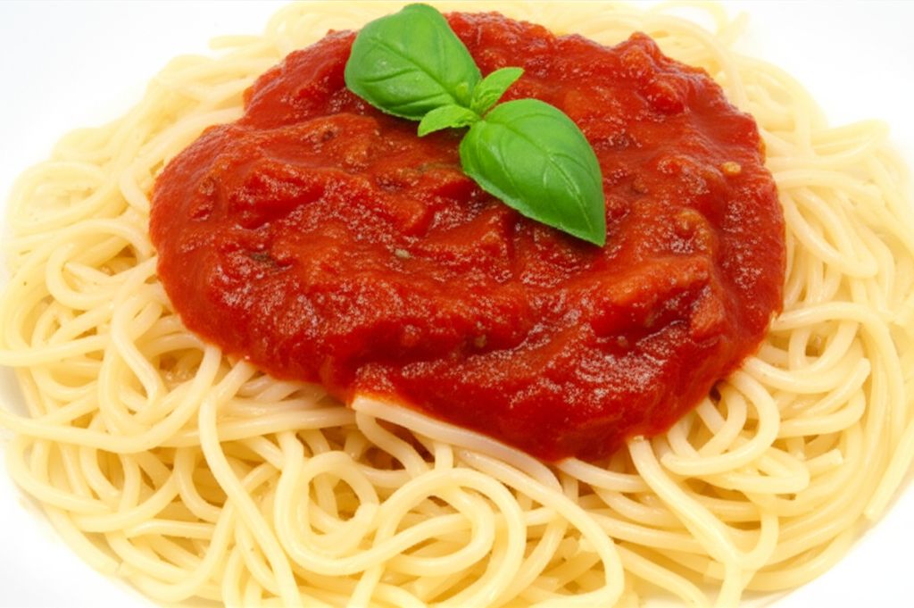 Spaghetti with Marinara Sauce