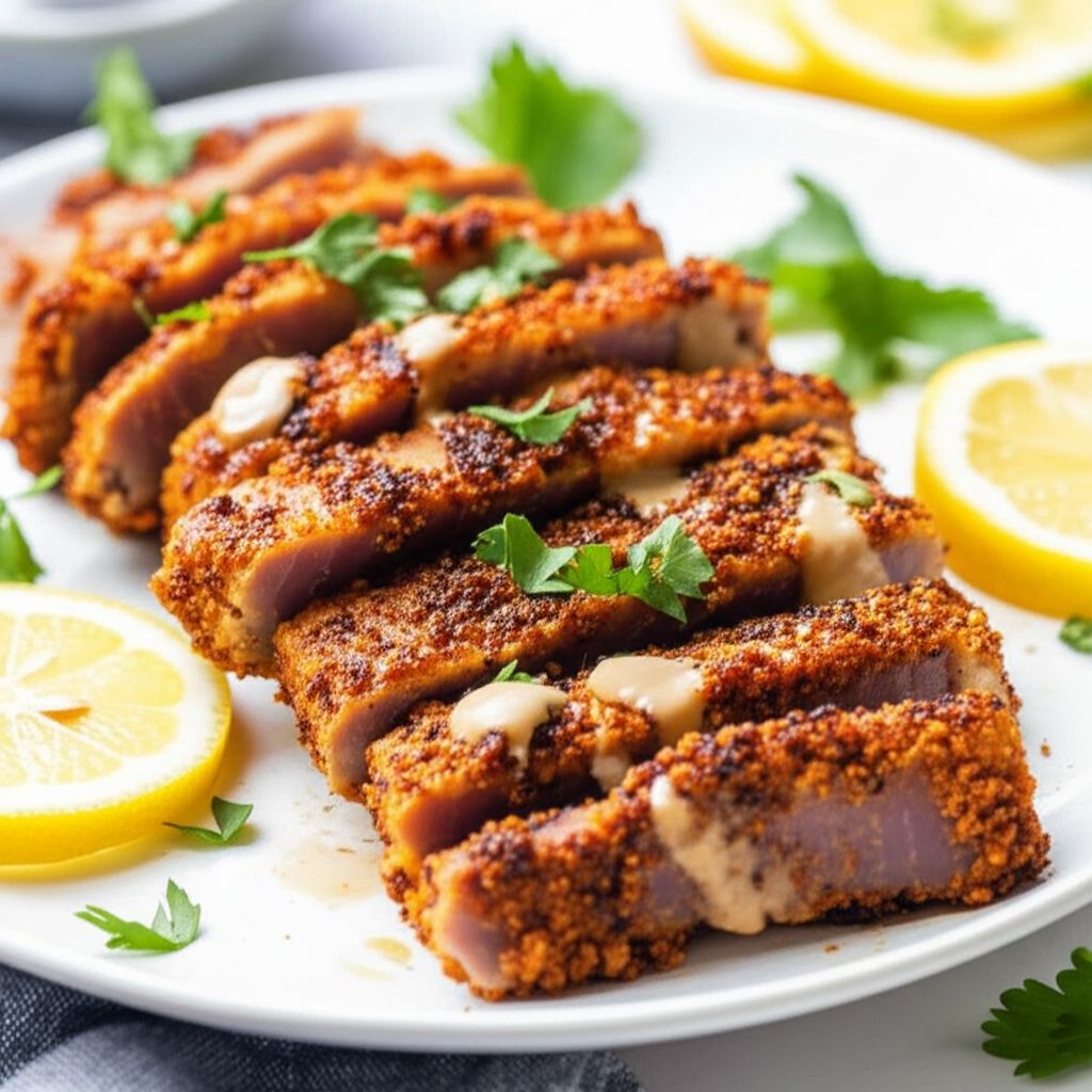 Spicy Rub for Seared Tuna Steaks