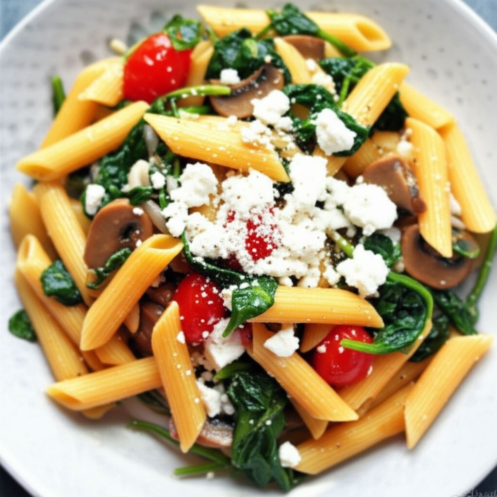 Suki's Spinach and Feta Pasta