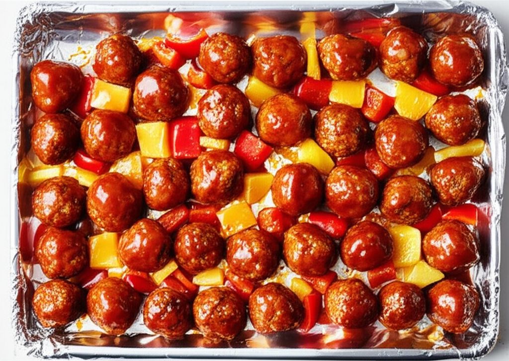 Tiffany's Sweet and Spicy Meatballs