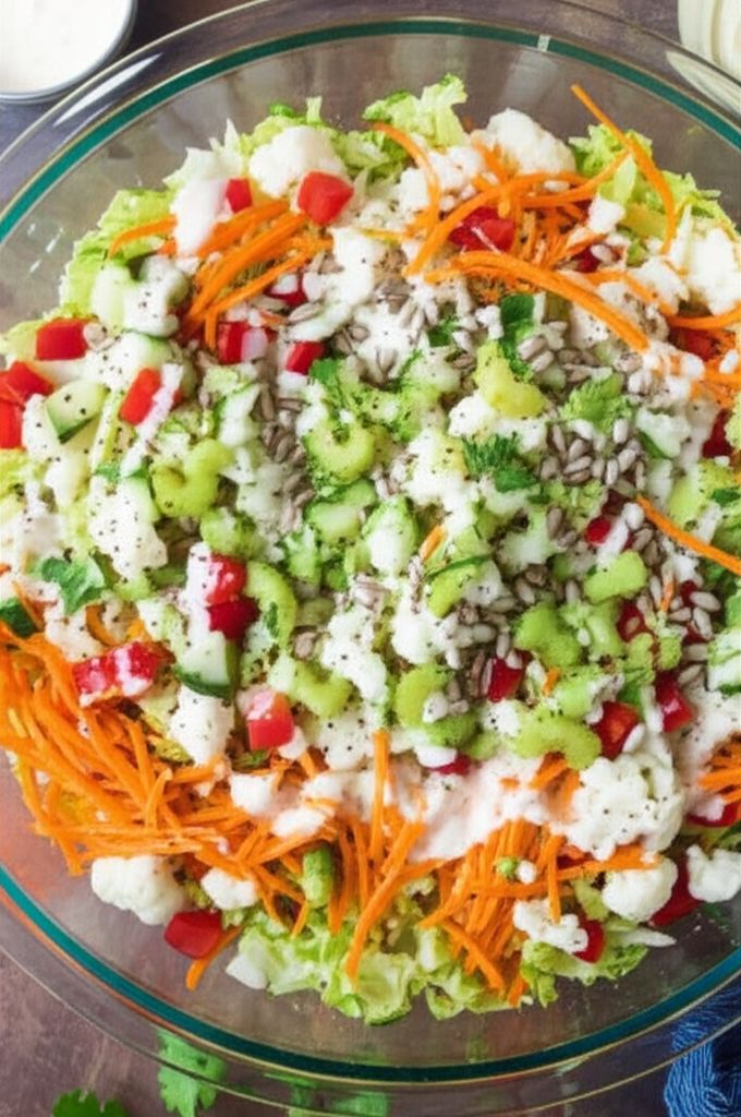 Whole Plant Chopped Salad