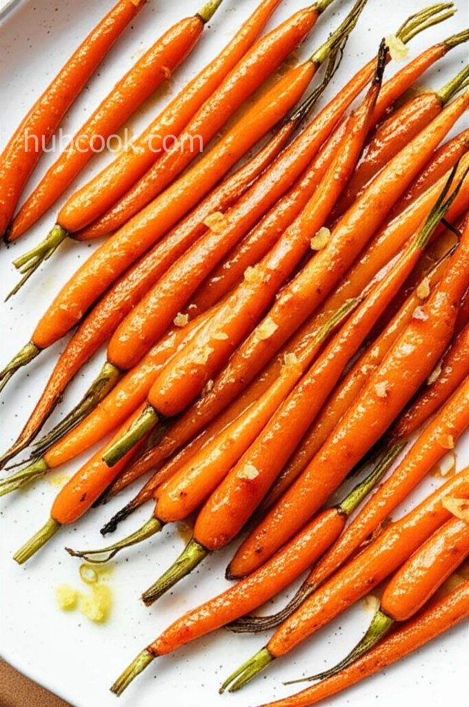 Air Fryer Hot Honey Glazed Carrots