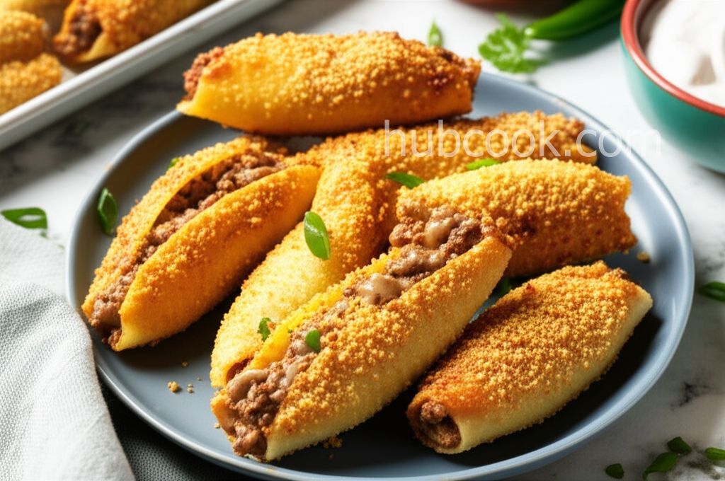 Air Fryer Pasta Tacos