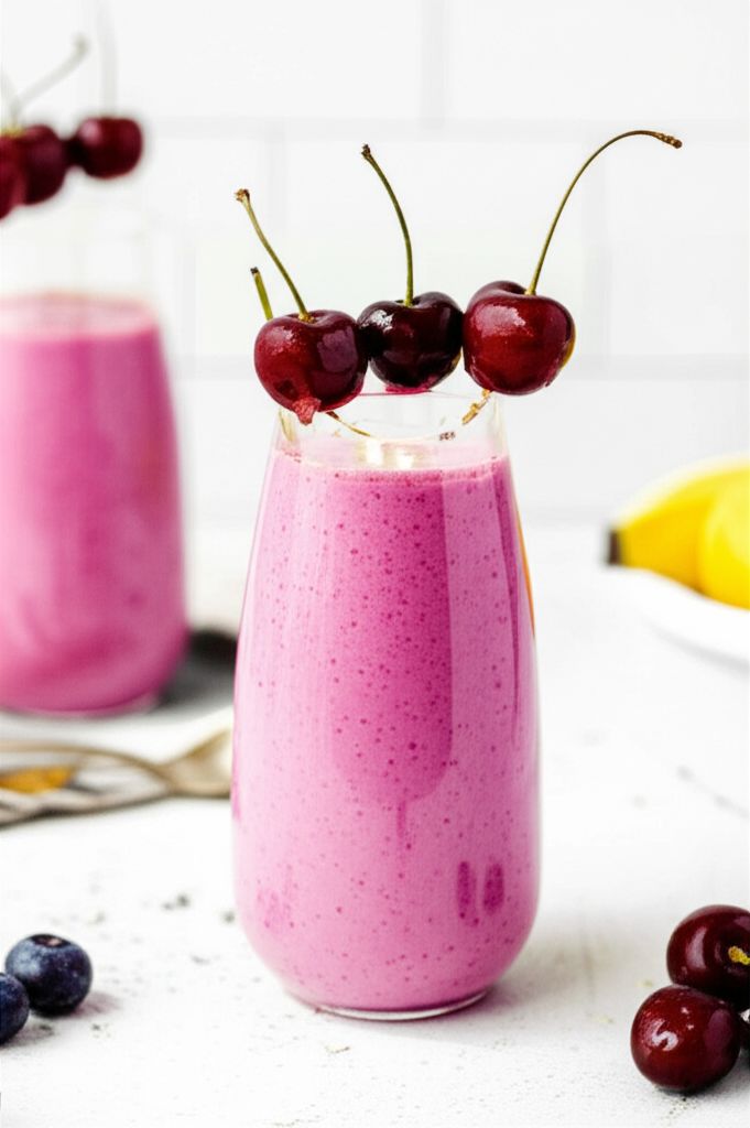 Banana Cherry Smoothie
