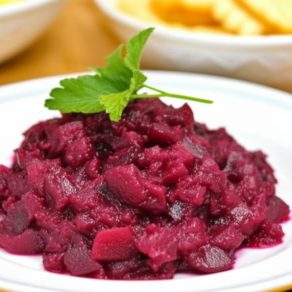 Beet and Pear Puree