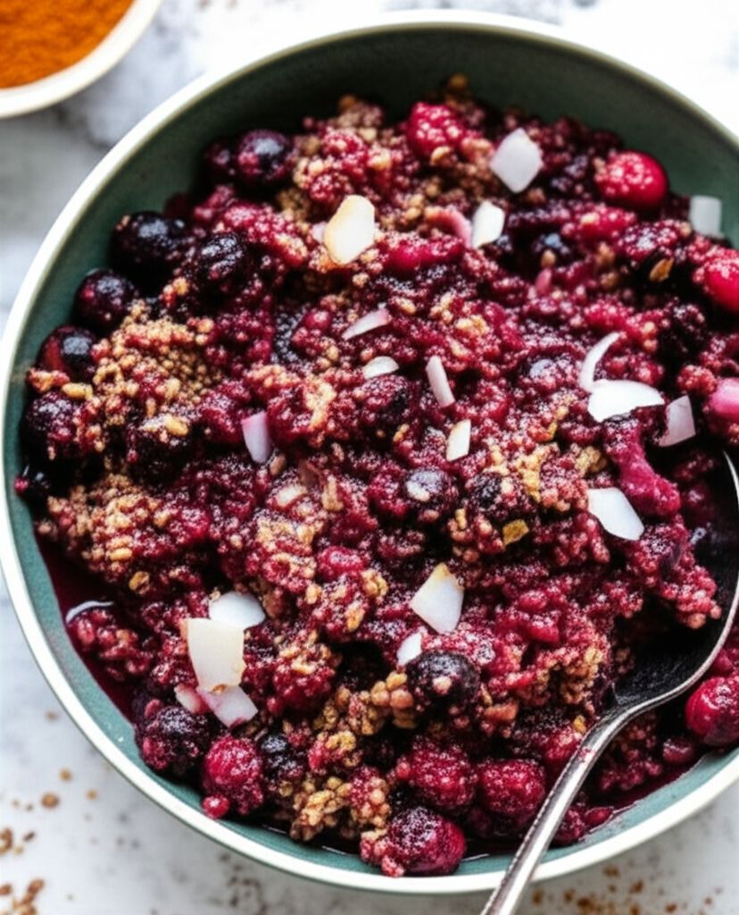 Berry Breakfast Cobbler