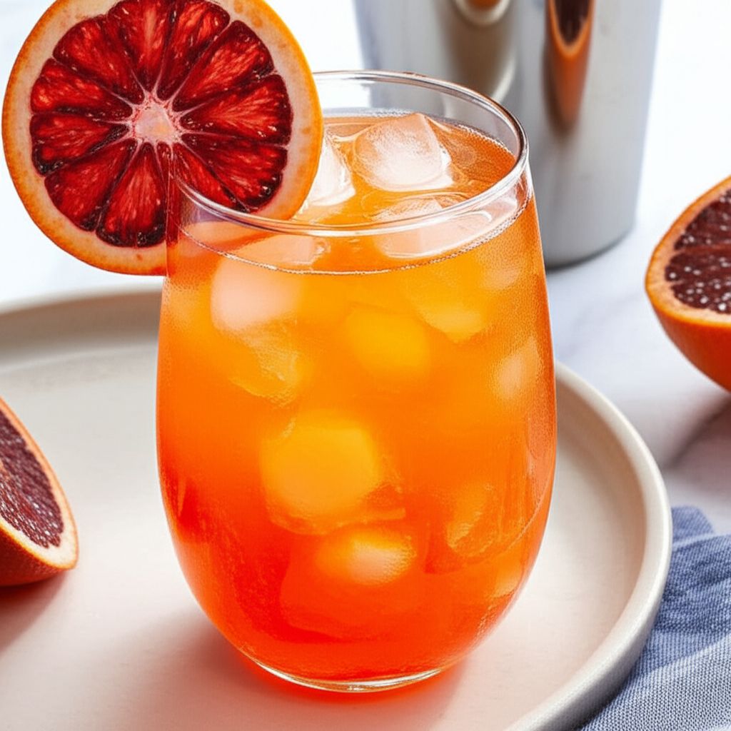 Blood Orange Campari Spritz