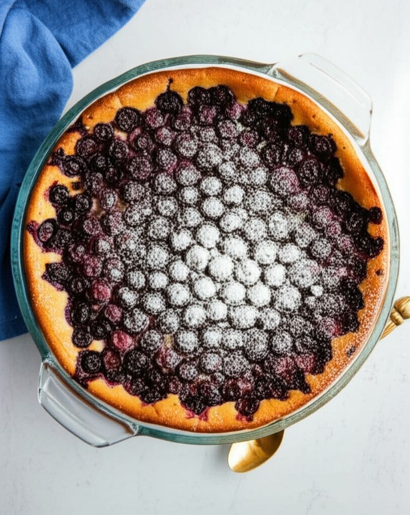 Blueberry Clafouti