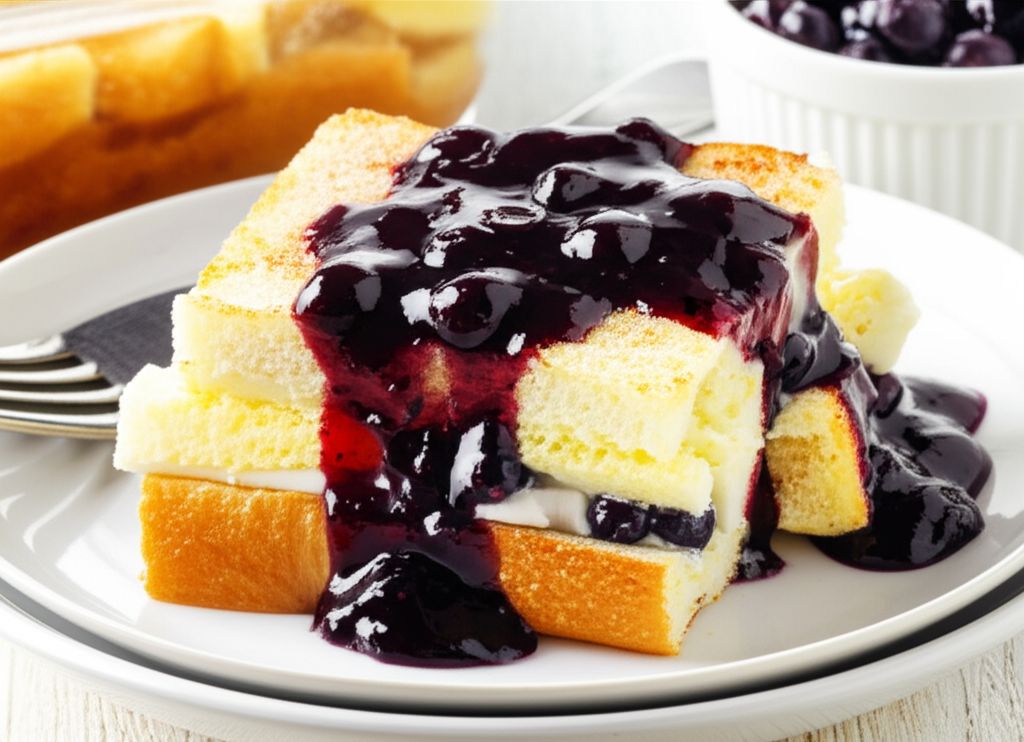 Blueberry Stuffed French Toast