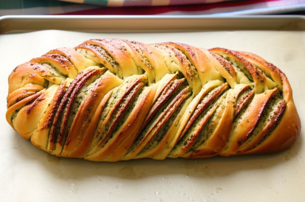 Braided Italian Herb Bread