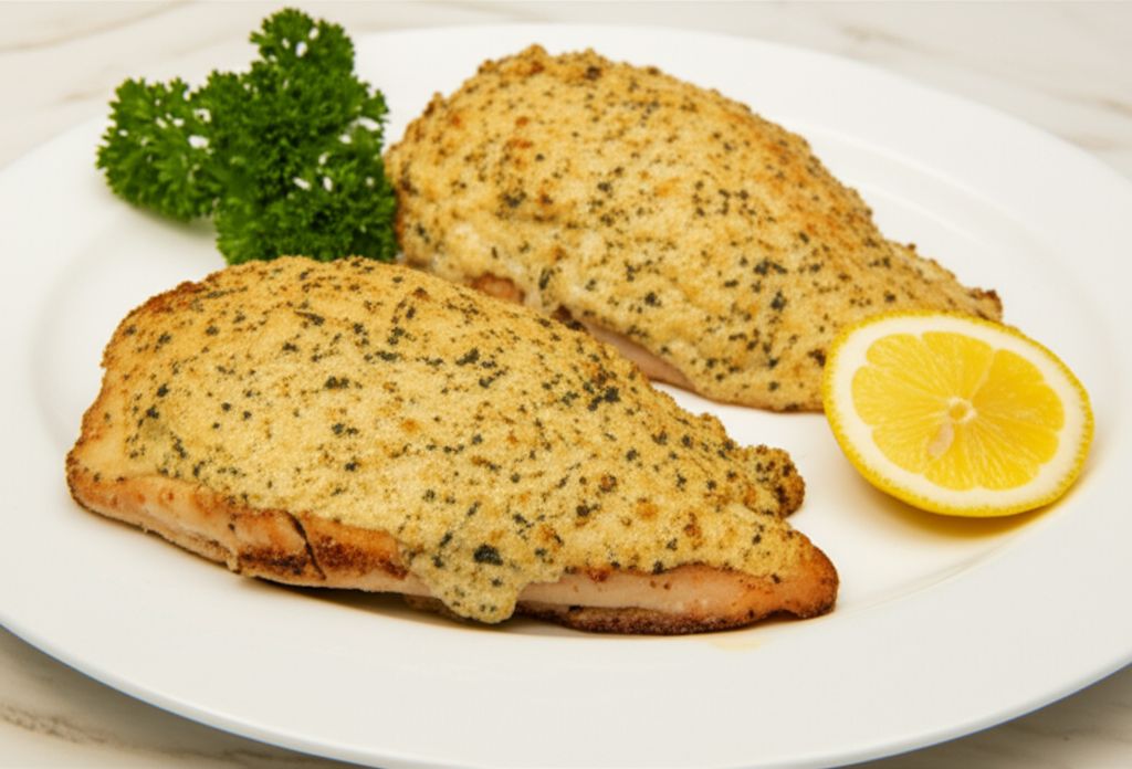Broiled Tilapia Parmesan