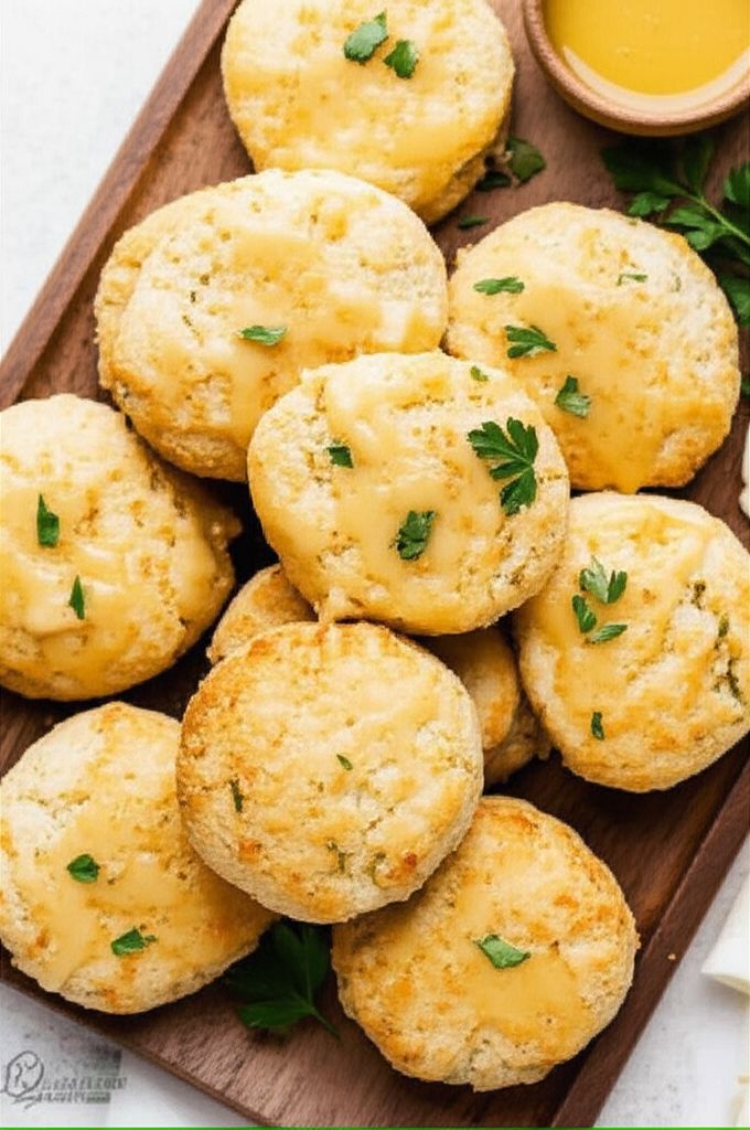 Cheese-Garlic Biscuits