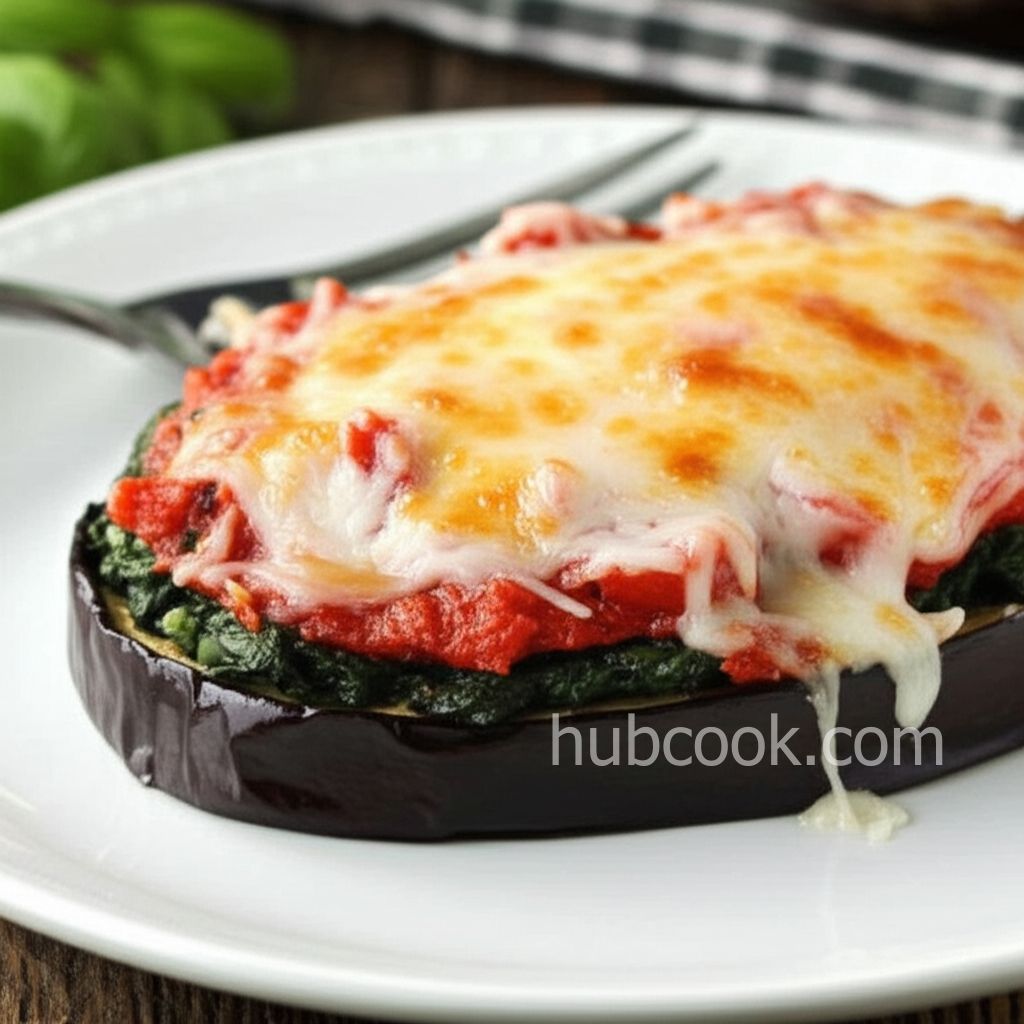 Cheesy Baked Eggplant
