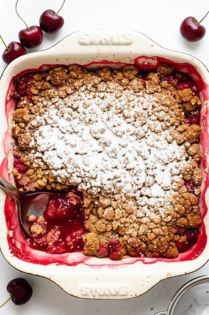Cherry Crumble