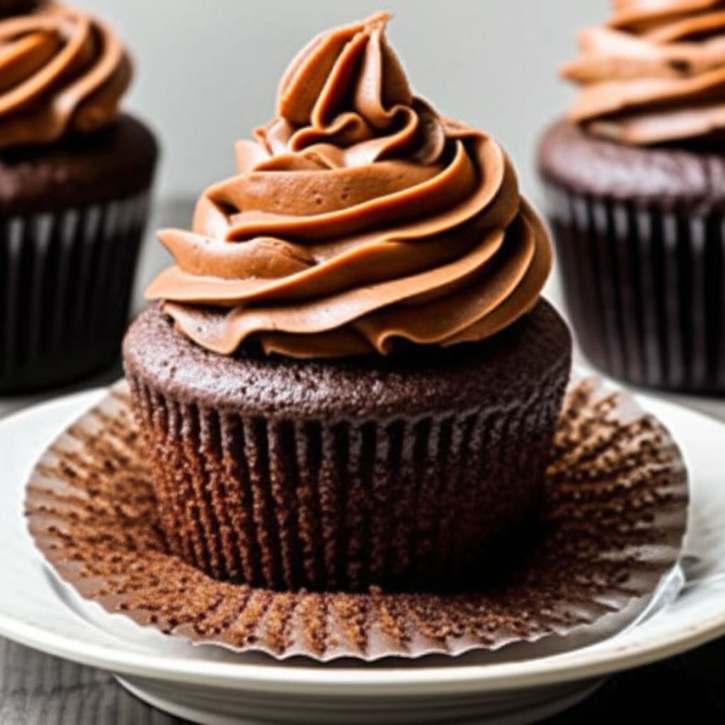 Chocolate Chai Cupcakes