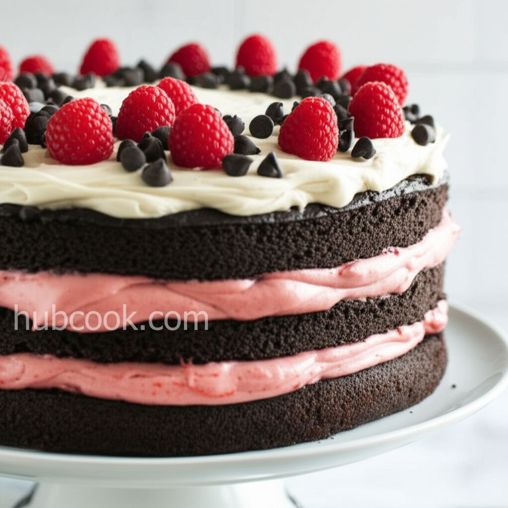 Chocolate-Raspberry Cake