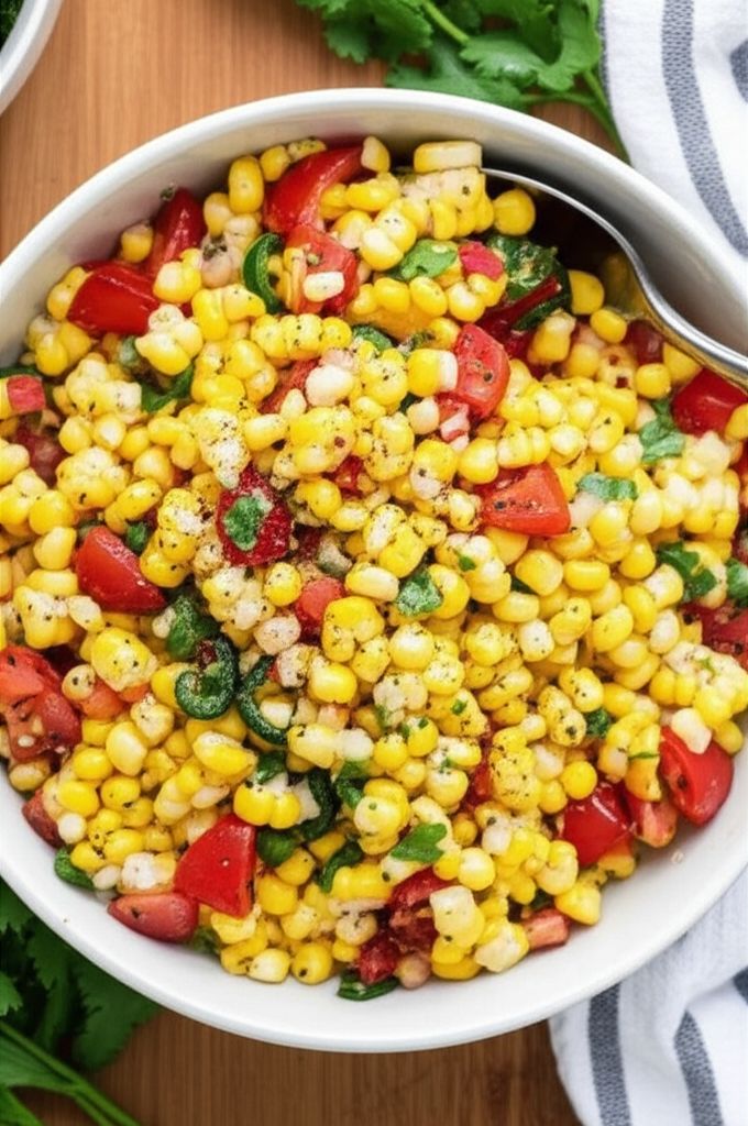 Cilantro Tomato Corn Salad
