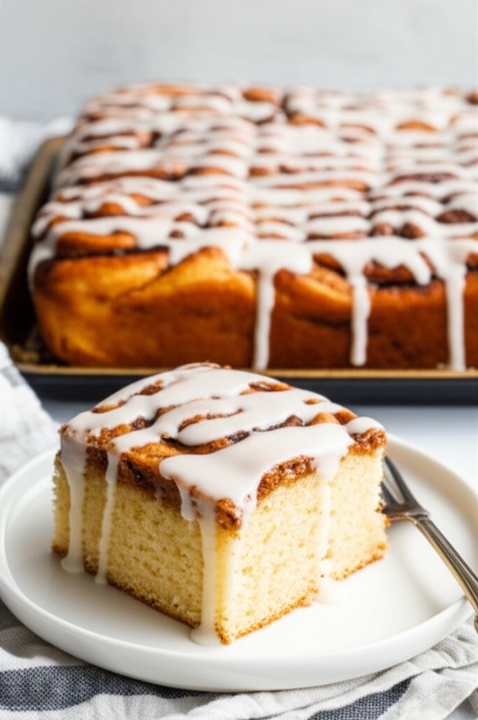 Cinnamon Roll Swirl Coffee Cake