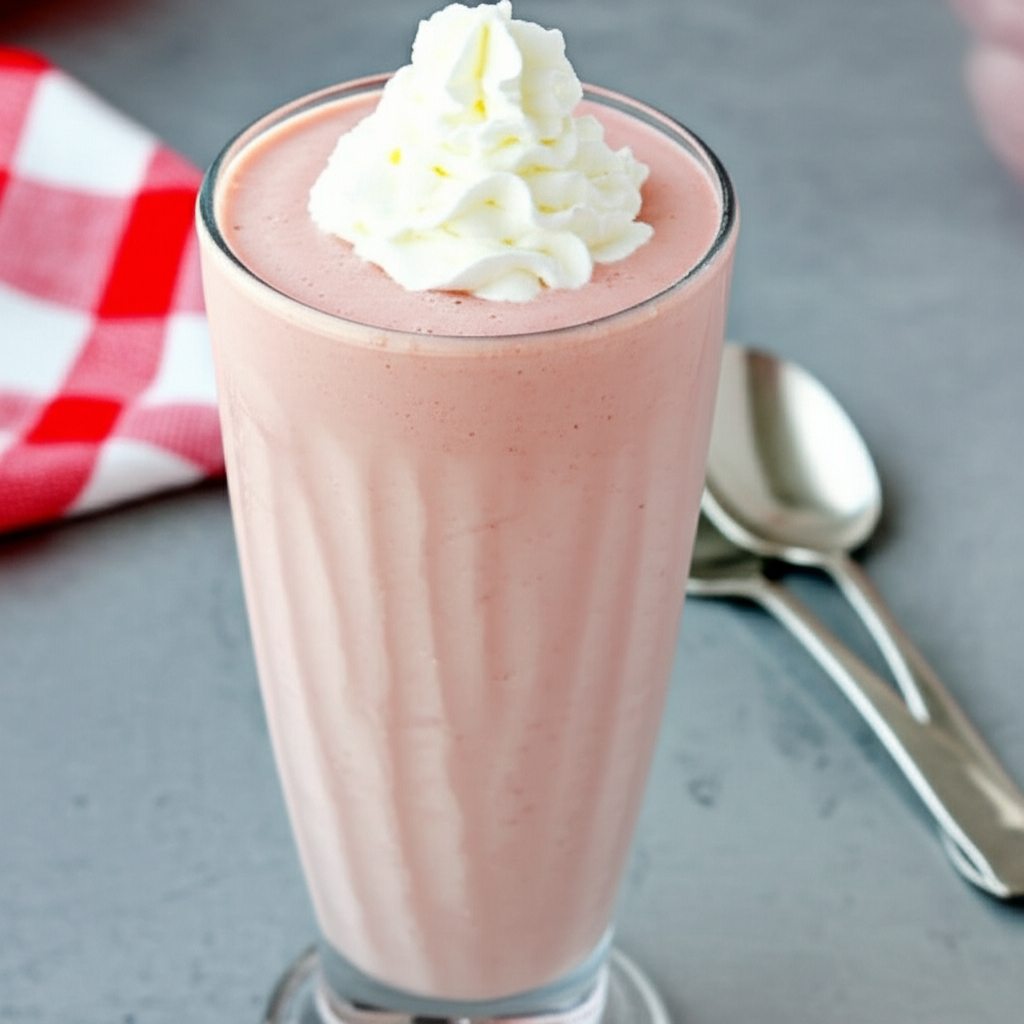 Copycat Strawberry Milkshake