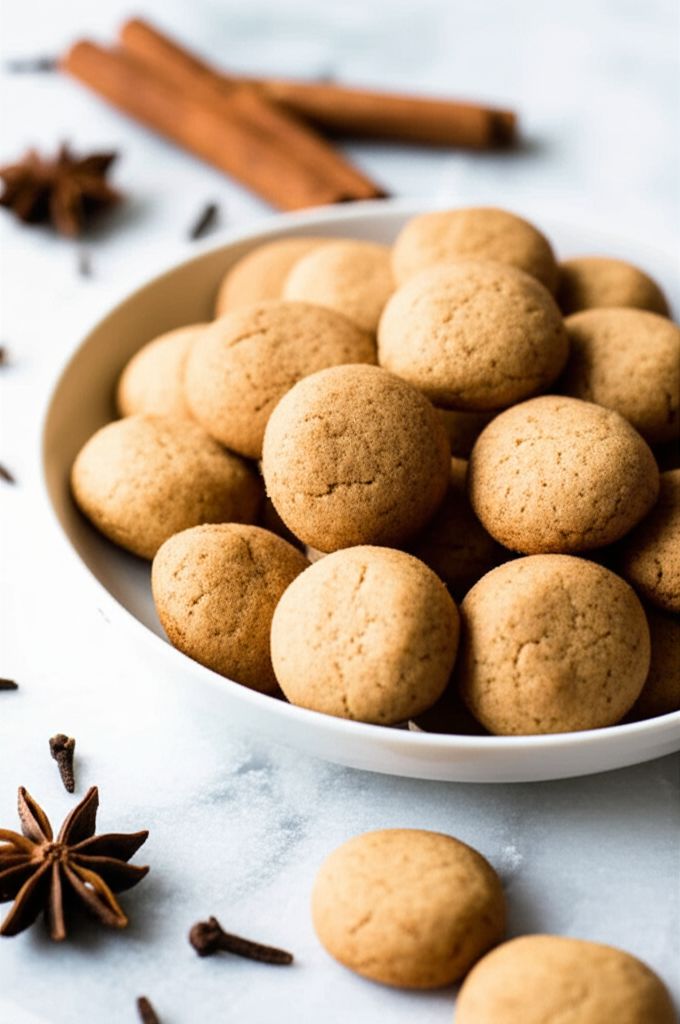 Danish Peppernut Christmas Cookies (Pebernodder)