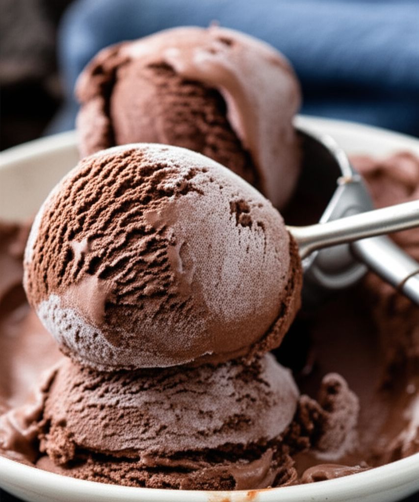 Dark Brownie Fudge Ice Cream
