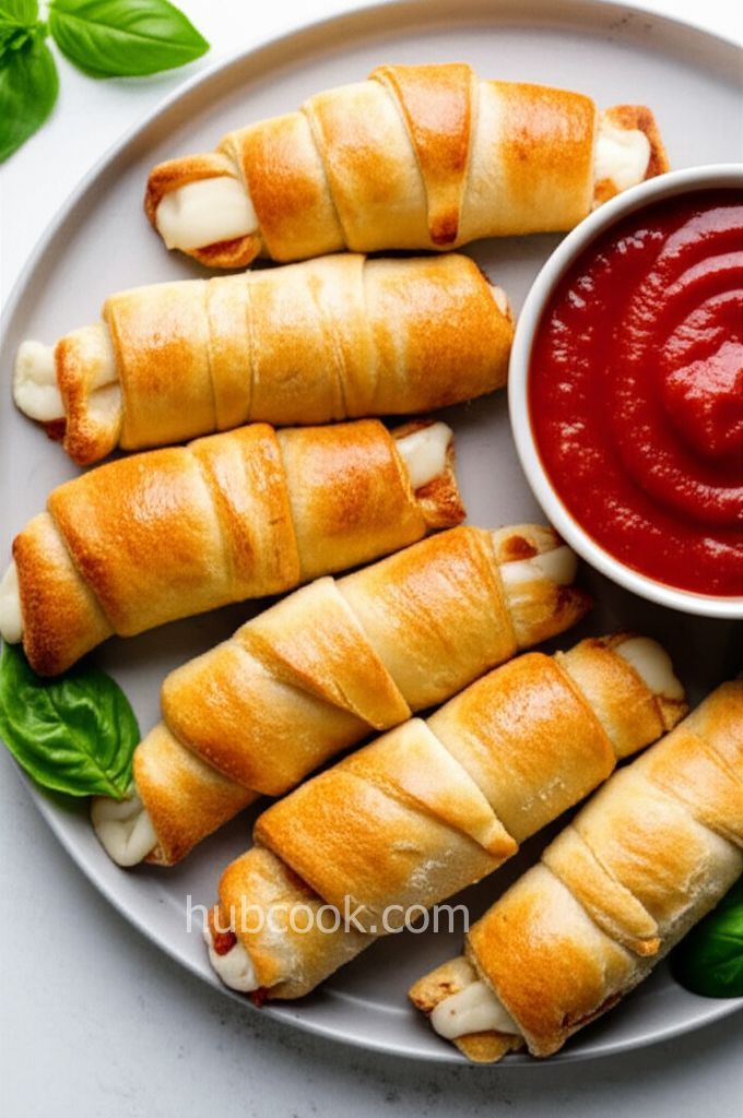 Easy Baked Mozzarella Sticks
