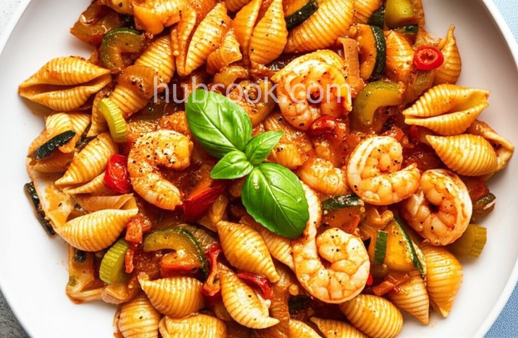 Fennel-Prawn Conchiglie