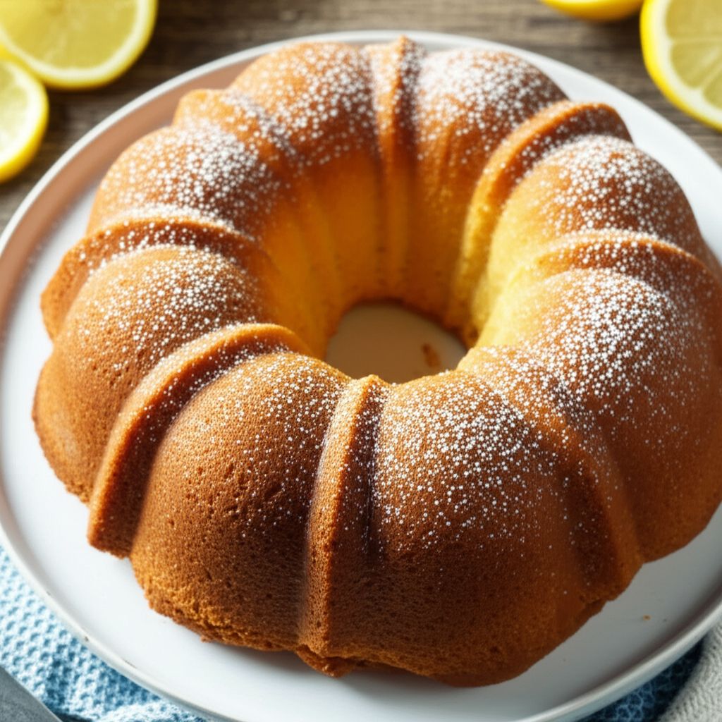 Fresh Lemon Bundt Cake