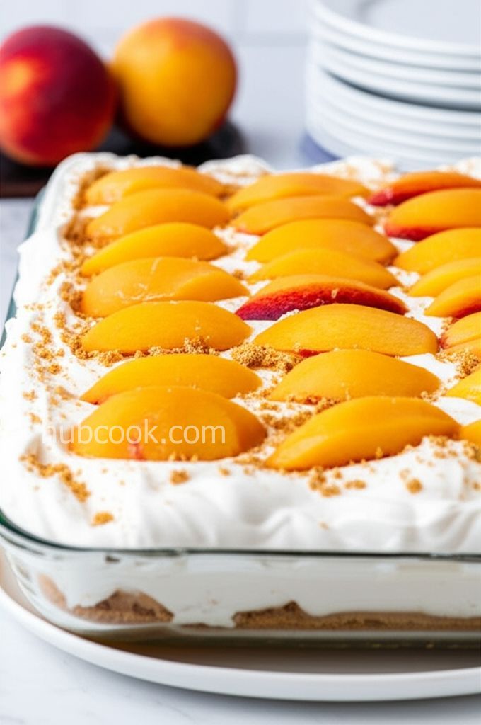 Fresh Peach Dessert