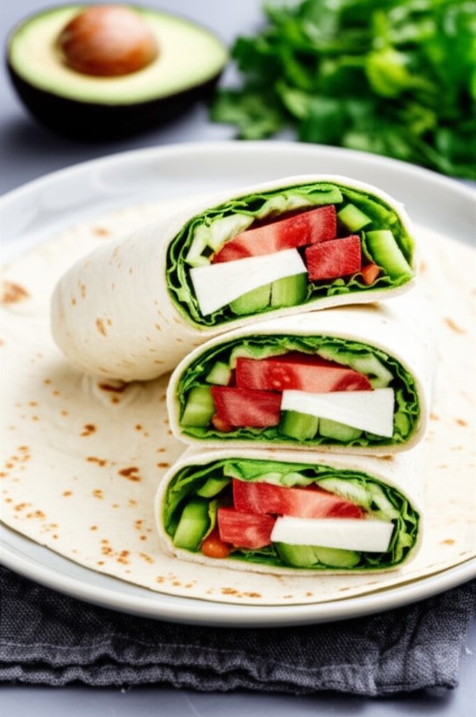 Fresh Veggie Wraps