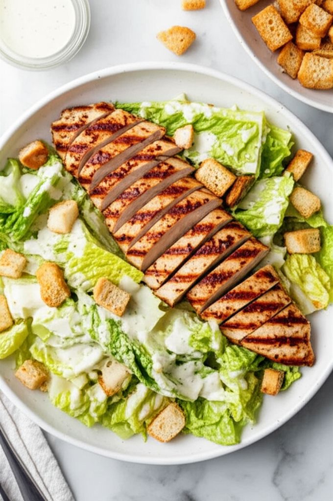 Grilled Chicken Caesar Salad