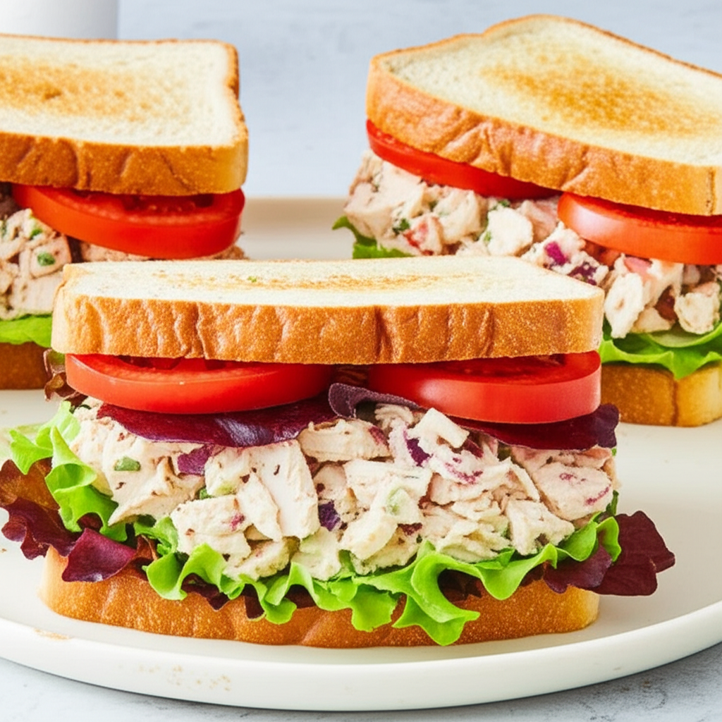 Grilled Chicken Salad Sandwich